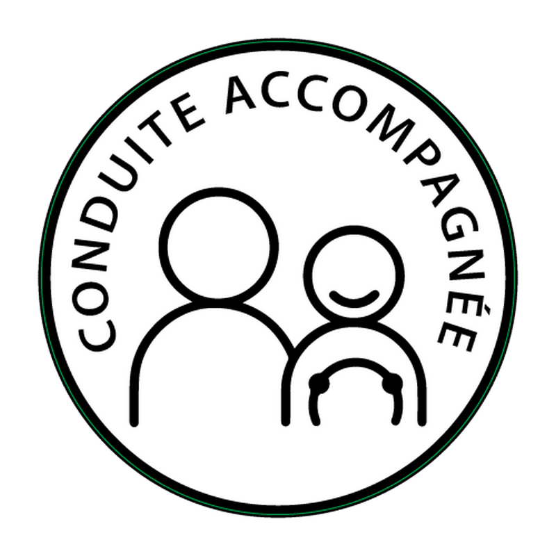 80138 Sticker Conduite Accompagnee 1